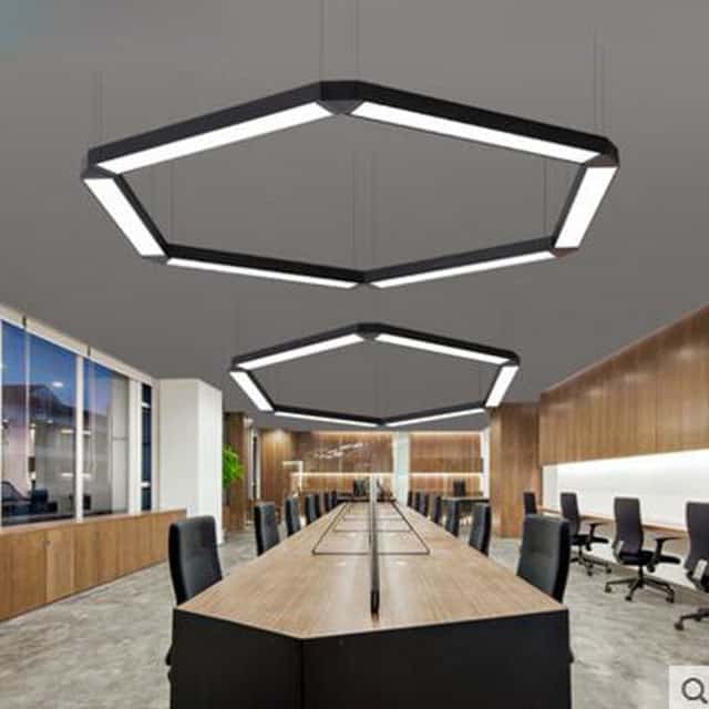 creative office lighting