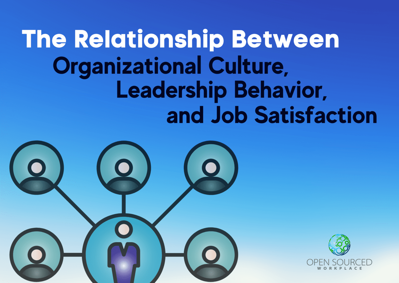 The Relationship Between Organizational Culture, Leadership Behavior, and Job Satisfaction